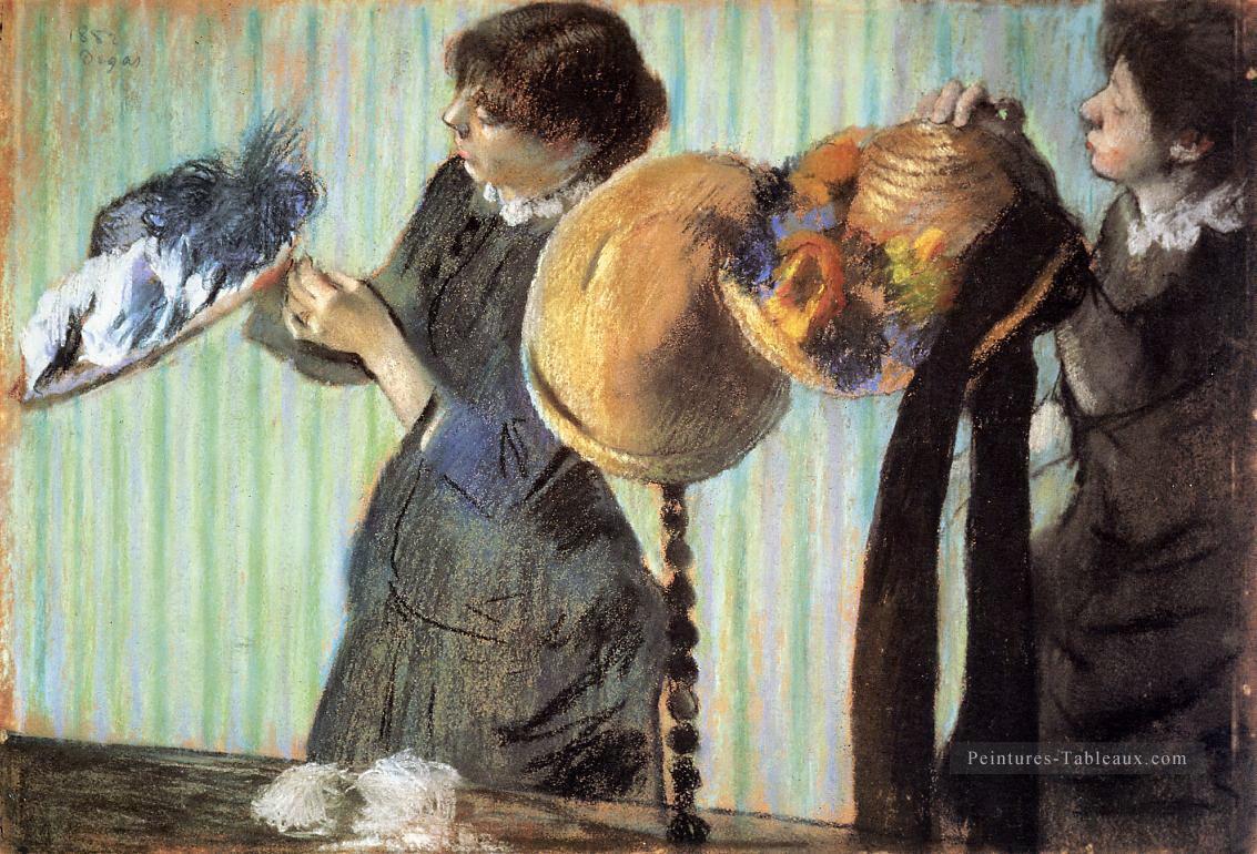 les petits modistes 1882 Edgar Degas Peintures à l'huile